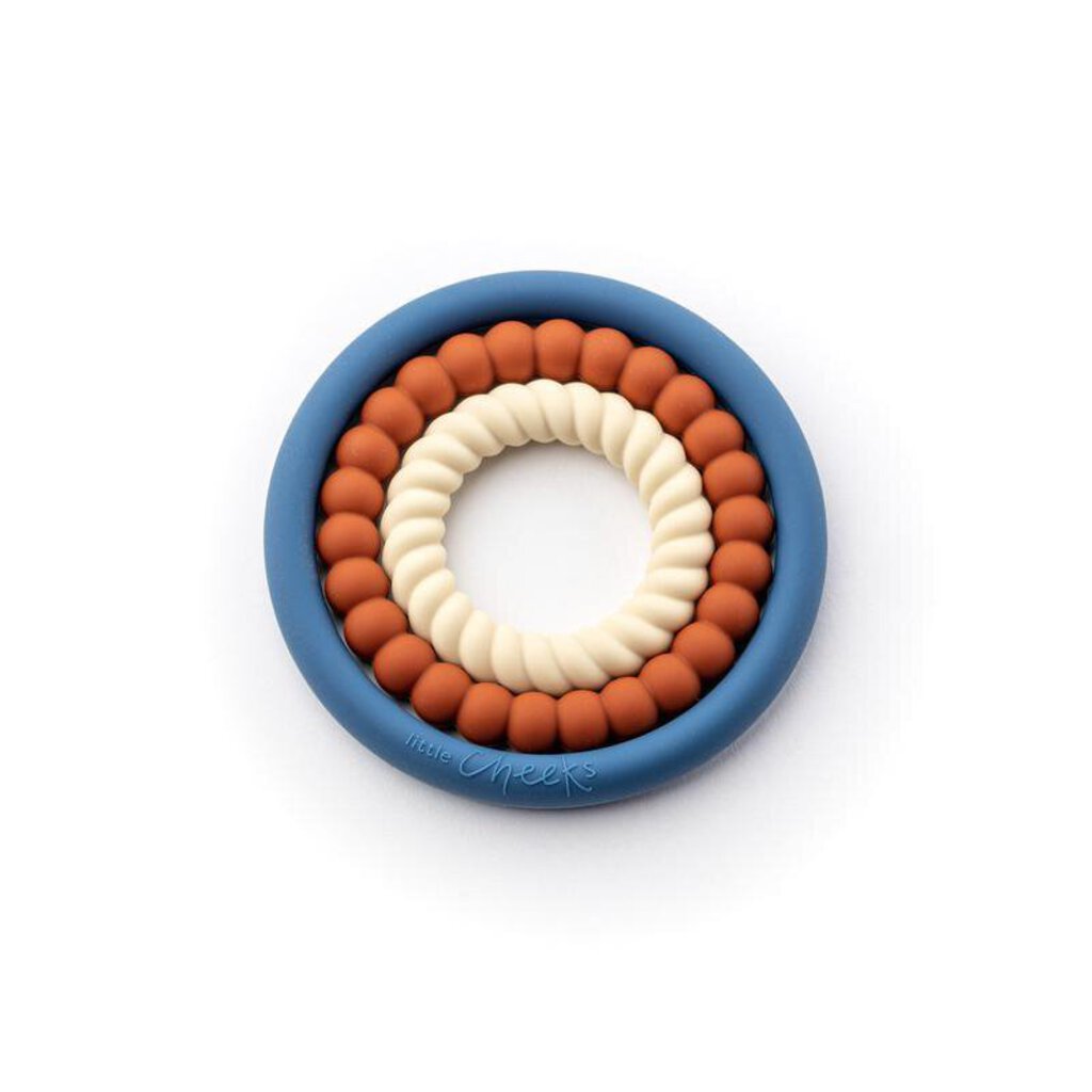 Jouet de dentition en silicone TRIO anneaux