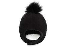 Charger l&#39;image dans la galerie, Chapeau HIVER en polar avec POMPON - Fleece hat 0-6 mois
