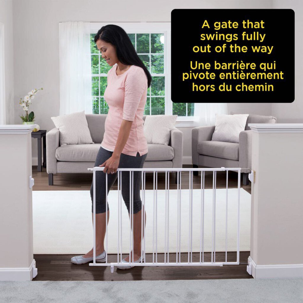 Barriere de securite coulissante en metal EXTENSIBLE - Allonger pour adapter Sliding metal gate