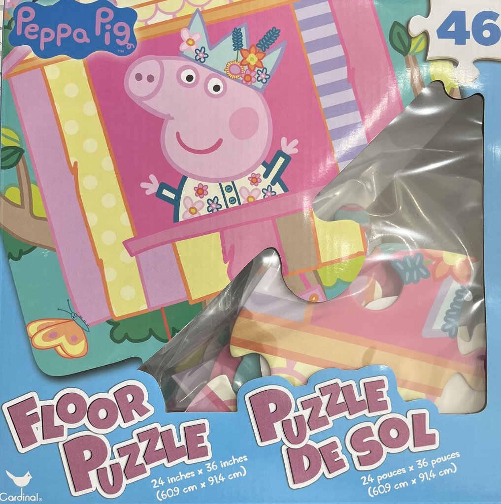 Casse tête de plancher - PEPPA PIG - Floor puzzle 46 pcs