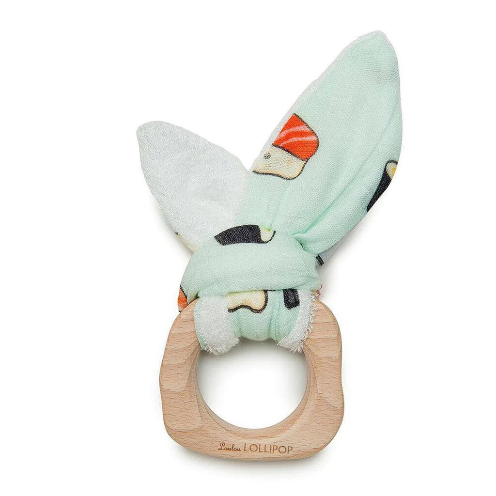 Anneau de dentition - Bunny ears teething ring SUSHI