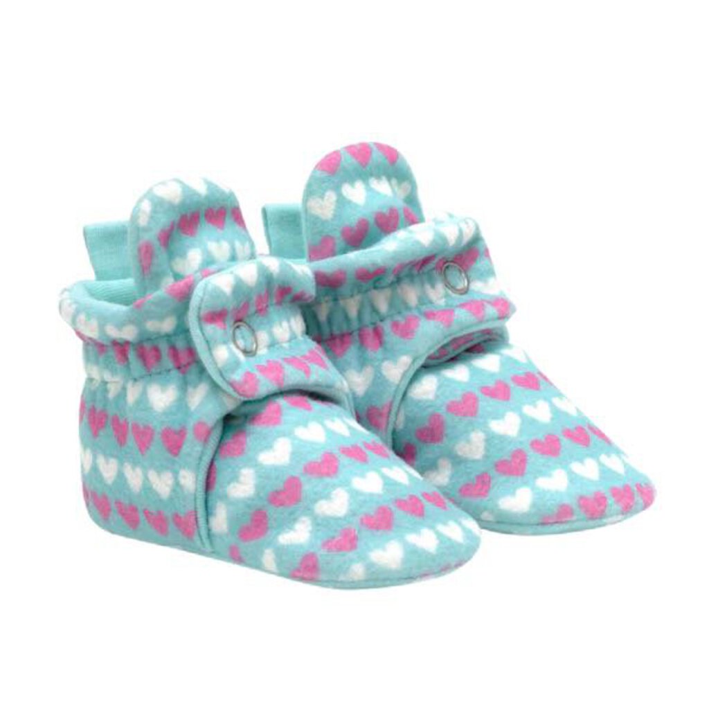 Snap Booties COEURS HEARTS 3-6 mois