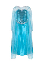 Charger l&#39;image dans la galerie, DEGUISEMENT Robe FROZEN reine des glaces avec cape 5-6 ans
