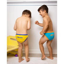 Charger l&#39;image dans la galerie, Culottes slips 7 mcs en coton biologique pour petit gars - Jours de la semaine 5-6 ans
